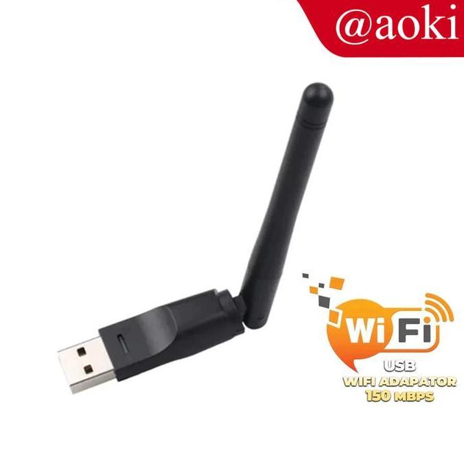 Aoki Usb Wifi Set Top Box Mt7601 Dongle Stb Adapter Antena Wifi Pc Laptop Alat Device Sinyal
