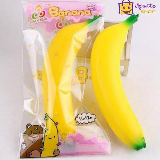 * Mainan Squishy Pisang 15 Sentong Anti Stress Untuk Anak Dan Dewasa Mainan Favorit Anak Bunda *