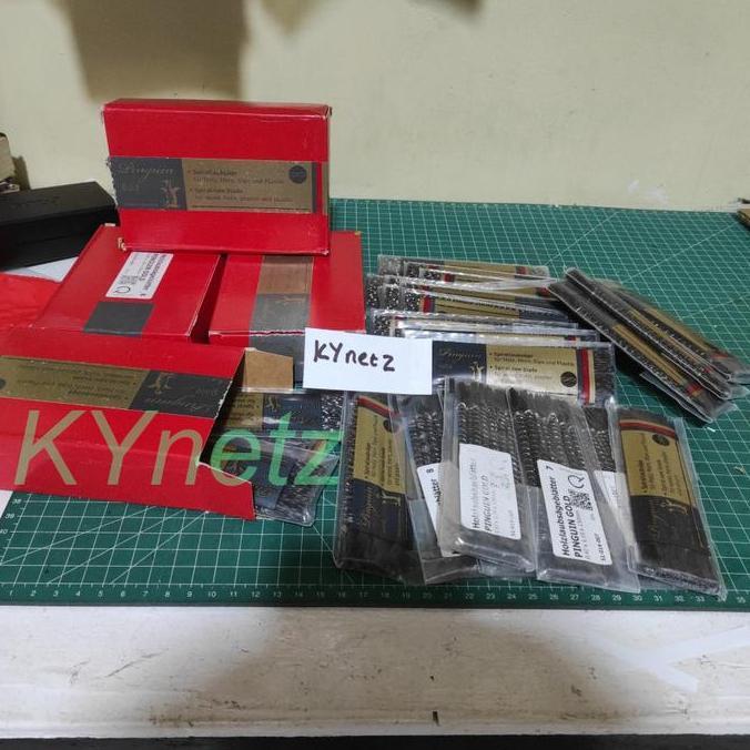 mata gergaji spiral / scroll saw Pinguin Gold asli