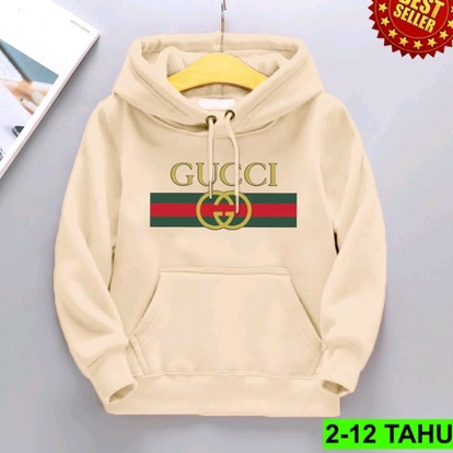 sweater Hoodie Anak Laki Laki Perempuan / Hodie GUCCI  Anak Usia 2 3 4 5 6 7 8 9 10 11 12 Tahun / Ja
