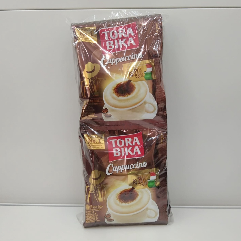 

Torabika cappuccino 1renceng 10pcs 25gr