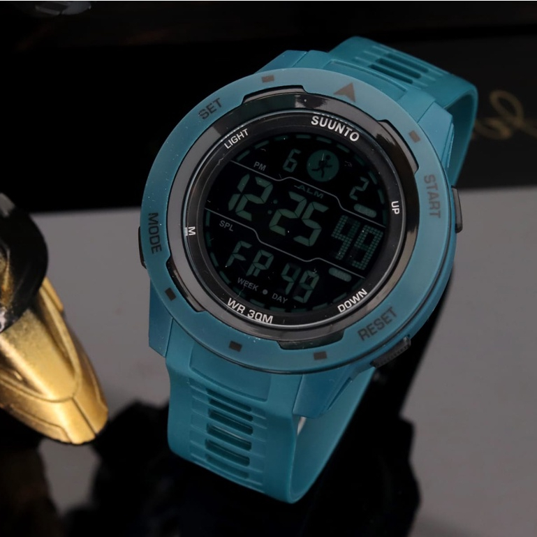 BISA COD✅Jam tangan Pria Digital SUUNTO water resistance