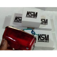 Lampu Stopan Stoplamp Stop BSA NON Bukan LED Merk KSM Set Pangkon V80