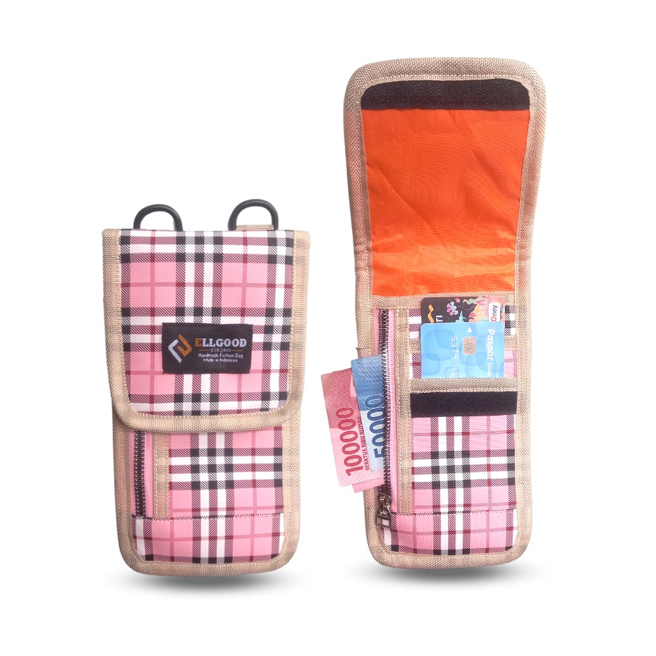 Hanging Wallet Printing Tas Kartu Hp Waterproof Motif By Ellgood