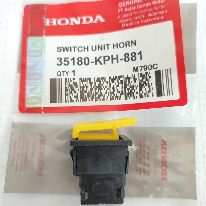 TOMBOL KLAKSON HONDA KHARISMA 35180-KPH-881