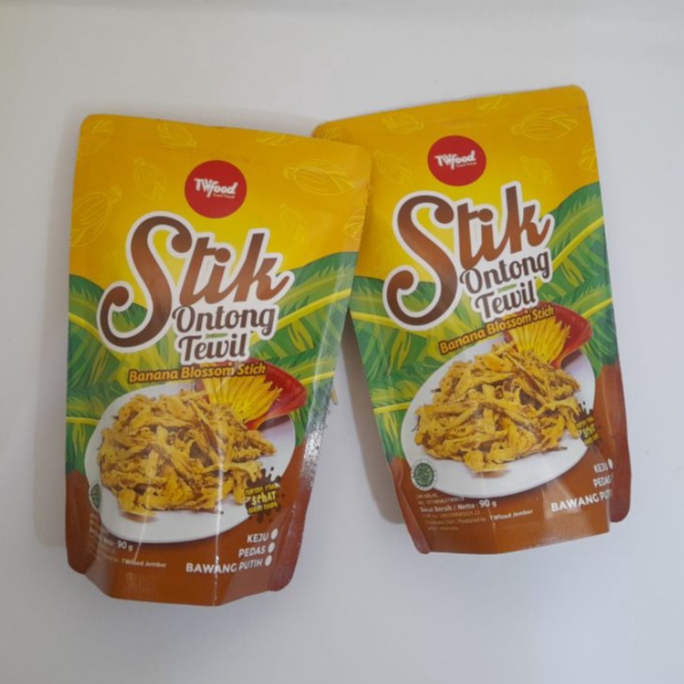 

Stik Jantung Pisang Tewil Camilan Snack Vegan 80gr