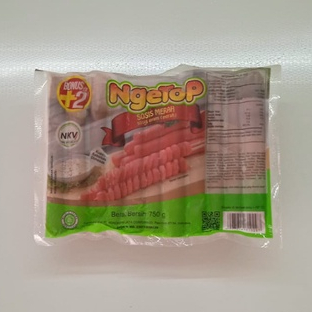 

Sosis Ayam Ngetop 750 gr Isi 32 pcs Chicken Sausage