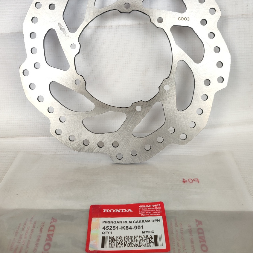 PIRINGAN REM CAKRAM DEPAN HONDA CRF 45251-K84-961