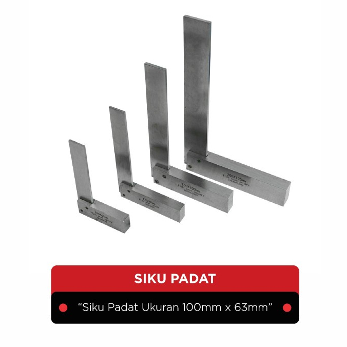 Siku Padat Ukuran 100mm x 63mm