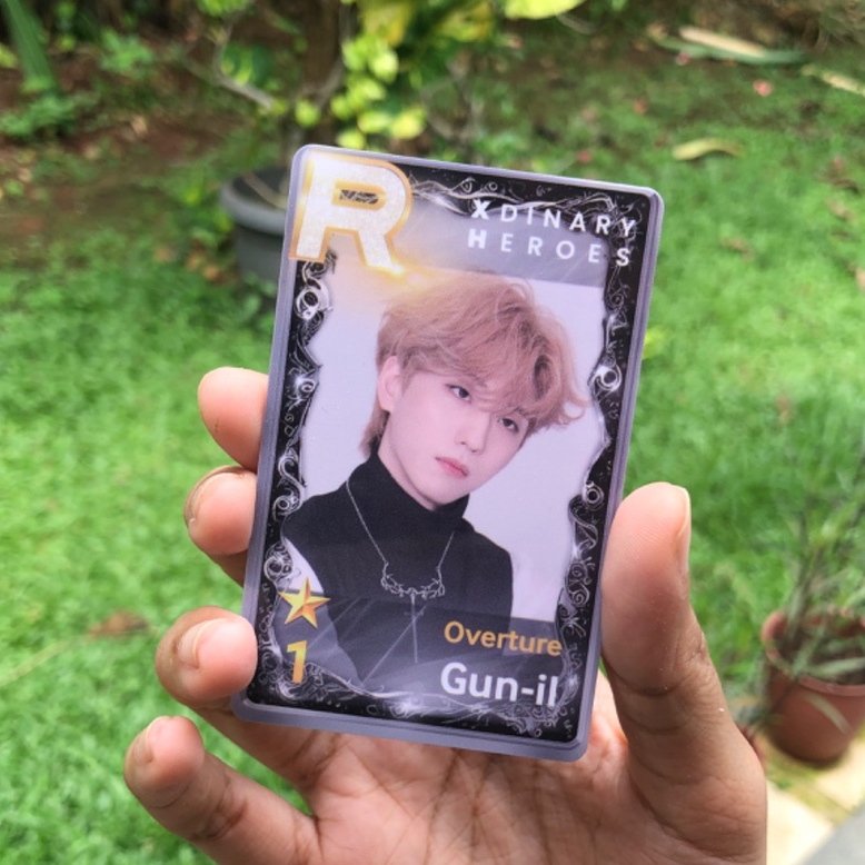 GUNIL Overture Superstar JYP R Card Photocard PC OFFICIAL