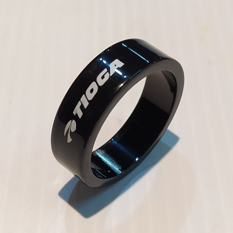 Spacer Ring Sepeda Tioga Black 10mm