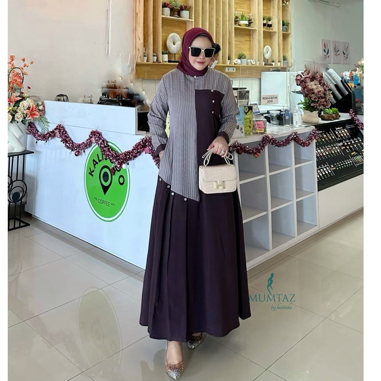 GAMIS MOOZA KANAYA ORI MUMTAZ ORIGINAL BERLABEL ITYCREPE SAKU REMAJA CASUAL SYARI OOTD HIJABERS ROMPI baju muslim murah reseller dropshiper lebaran kondangan ceruty babydolll rami katun