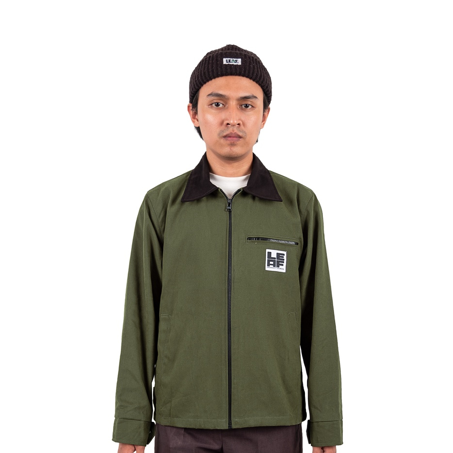 LEAF Classic Green/Black Work Jacket