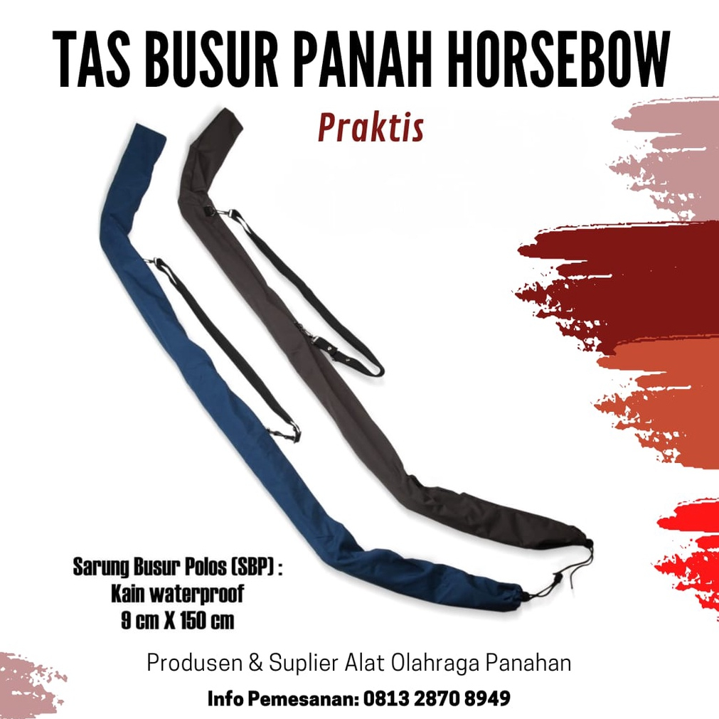 Tas Busur Panah Horsebow / Sarung Busur polos