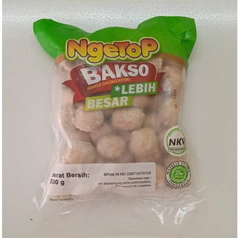 

NGETOP Bakso Daging Ayam 500 gram Baso Pentol