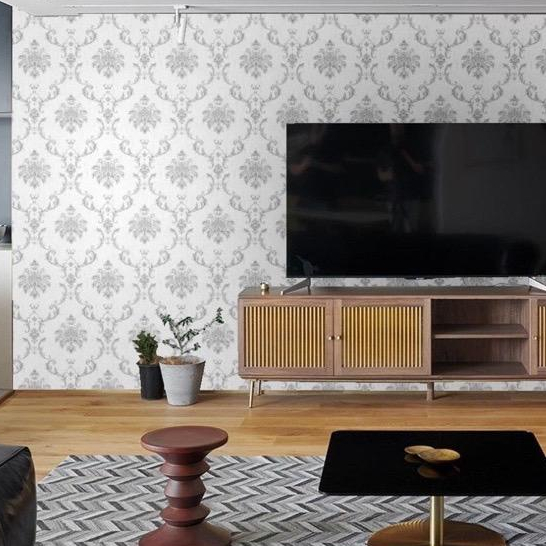 Wallpaper Dinding Batik Mewah Modern 9m s/d 10m x 45cm