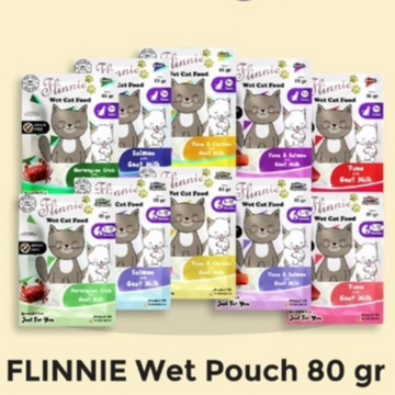 PH.Medan FLINNIE 85gr Pouch - Wet Cat Food/Makanan Basah Kucing