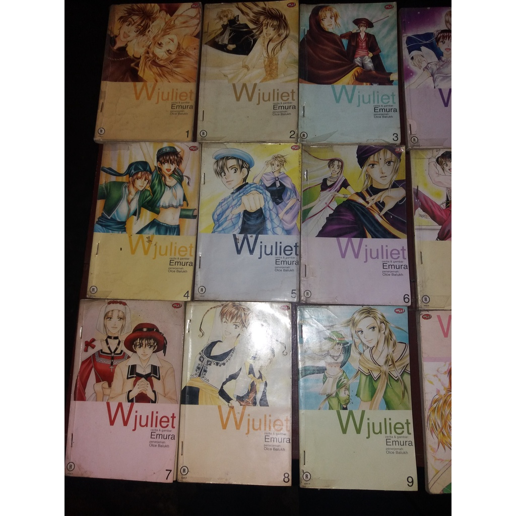 Komik W juliet vol 1-14 dan W juliet II vol 1-3