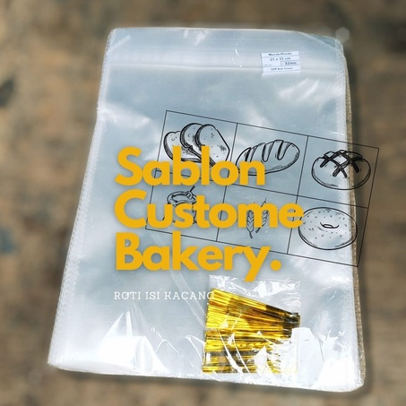 

Sablon Plastik opp Roti Tawar 25x35 dan 30x35 30Micron