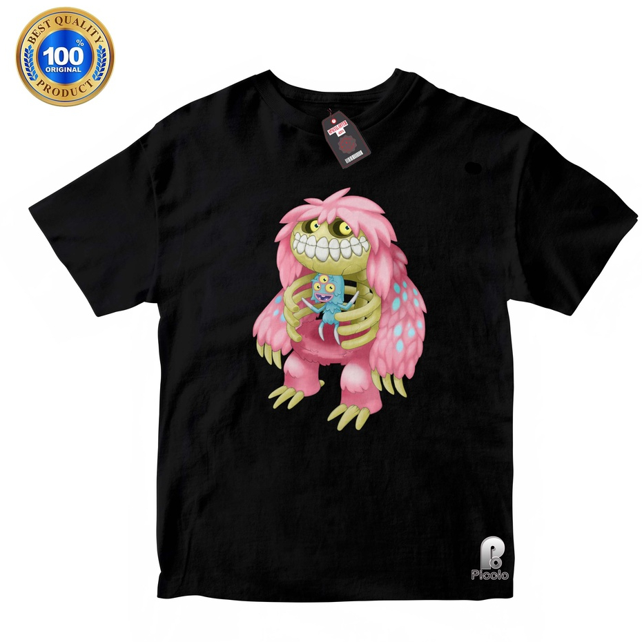 BAJU ANAK KAOS ATASAN ANAK MOTIF KARAKTER MY SINGING MONSTER UNISEX Bahan COTTUN (FREE NAMA)