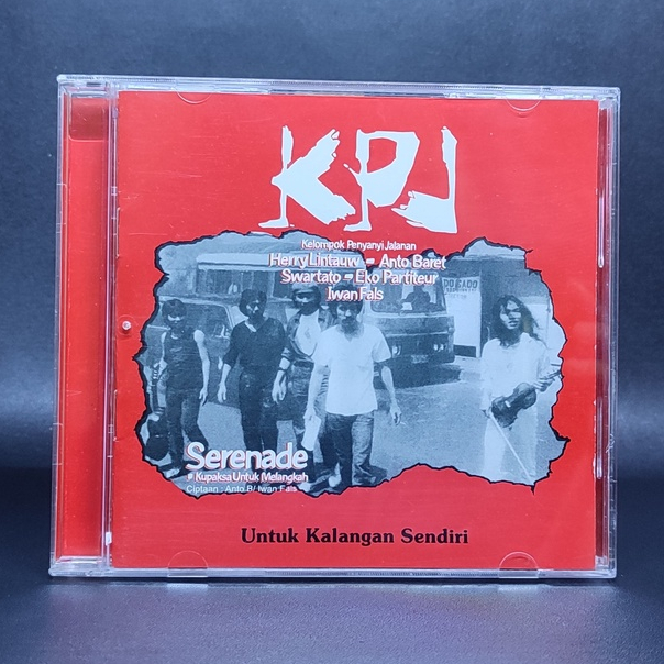 CD IWAN FALS KPJ KELOMPOK JALANAN - SERENADE & BOHONG & GONJANG GANJING ORIGINAL SEGEL