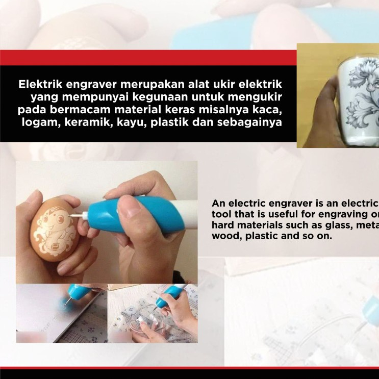 Electric Engraver | Alat Ukir Gravir Listrik