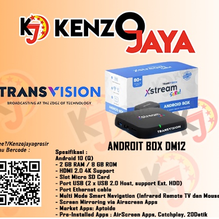 android tv box transvision xstream smart android