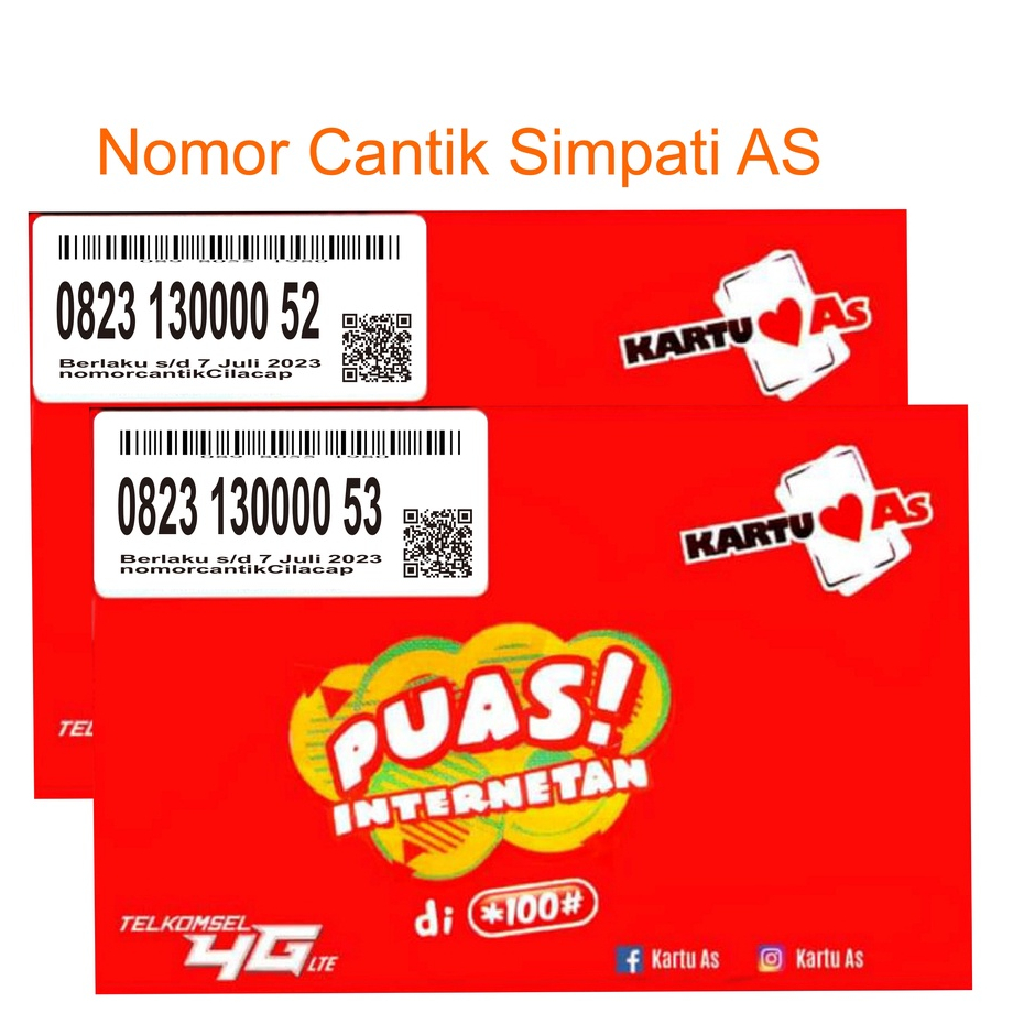 Nomor Cantik Simpati AS 0000 Nomer Rapi Perdana Telkomsel Sempati 130000