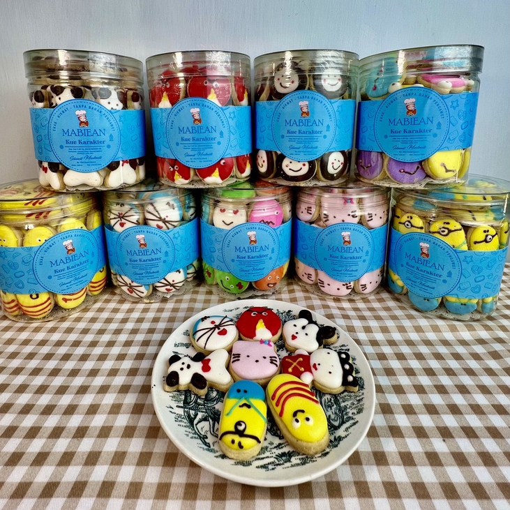 

Kue Karakter Mabiean Kue Kering Kue Lebaran Kue Kemasan Toples