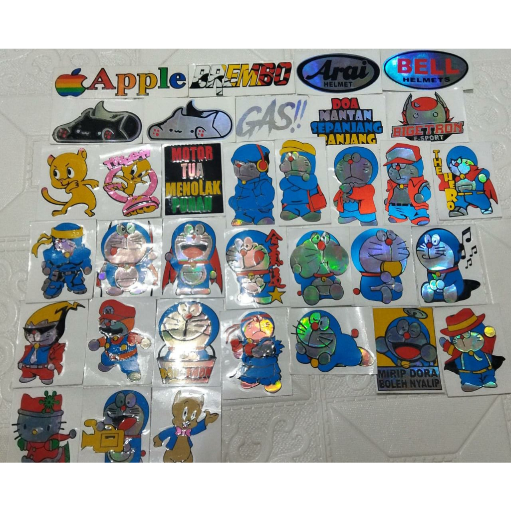 Jual STIKER CUSTOM CUTING ANIME STIKER VIRAL GAMBAR BEBAS TANPA MINIMAL