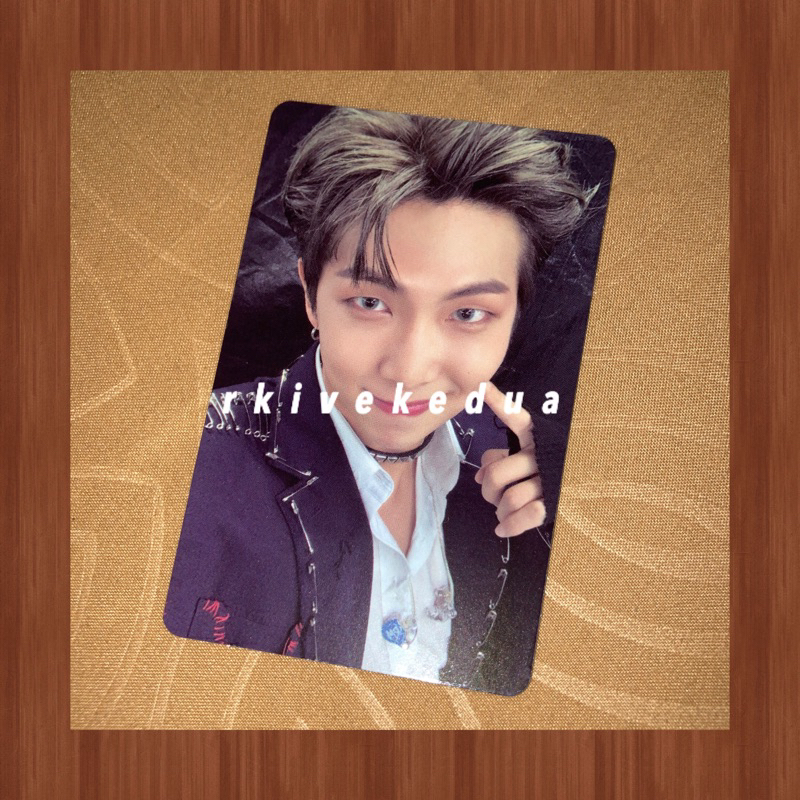 [Ready Stock] PC PHOTOCARD BTS RM KIM NAMJOON MAP OF THE SOUL ONE DVD