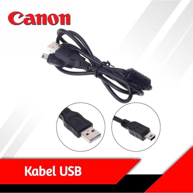 Kabel USB Kamera Dslr Canon kabel data DSLR Mirrorless Pocket Mini USB 2.0 to USB Laptop