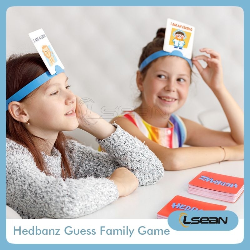 MAINAN HEADBAND FAMILY GAME | HEDBANZ GUESS WHO AM I