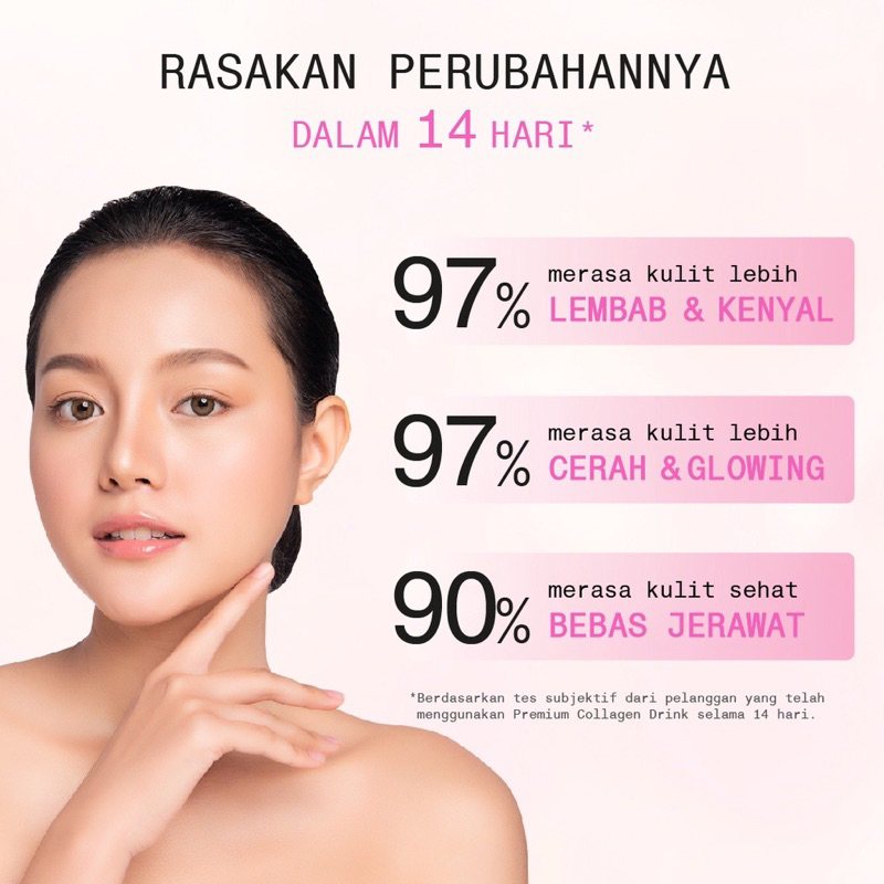 Beaudelab Collagen Powder Drink | Minuman Kolagen Pemutih Badan 1Box 15 Sachet