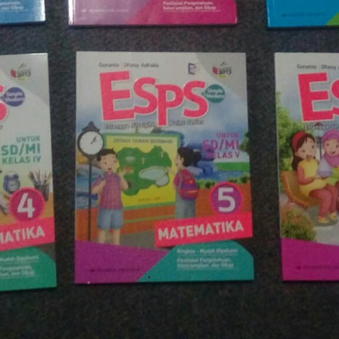 

2013 Jual 5 KURIKULUM Diskon MATEMATIKA Erlangga K13 SD ESPS