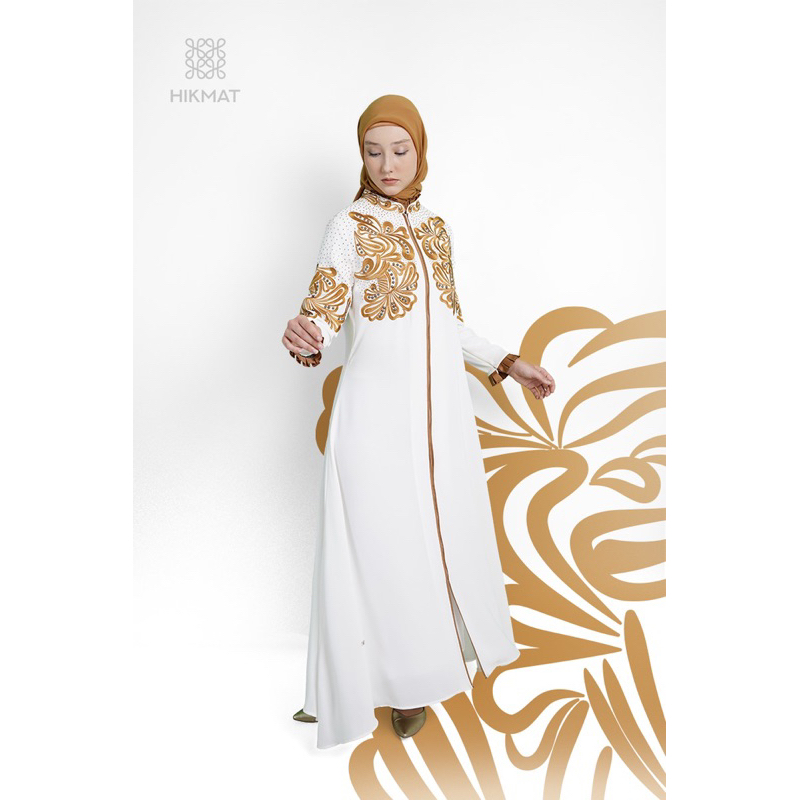 Baju Hikmat terbaru gamis abaya A9233-02
