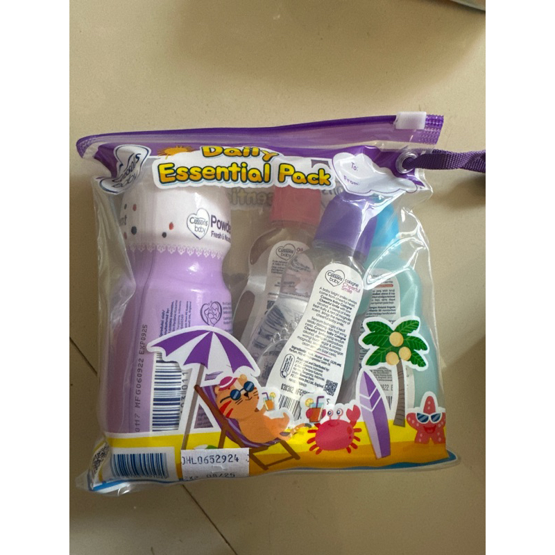 Cusson Baby Medium Set 4in1 Packing Aman terjamin