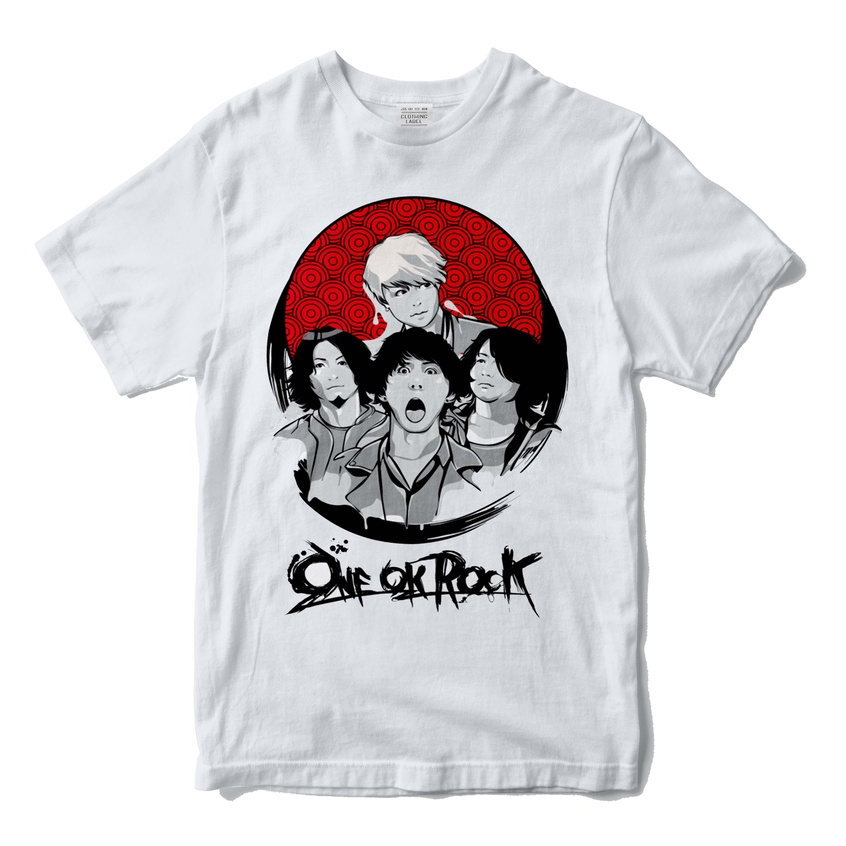 Kaos Band One Ok Rock T-Shirt Musik One Ok Rock