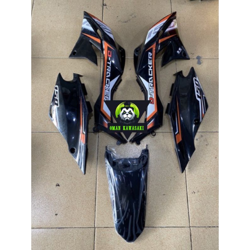 Full body dtreker bf body belakang klx dtracker bf ori sayap shroud tangki dtreker bf