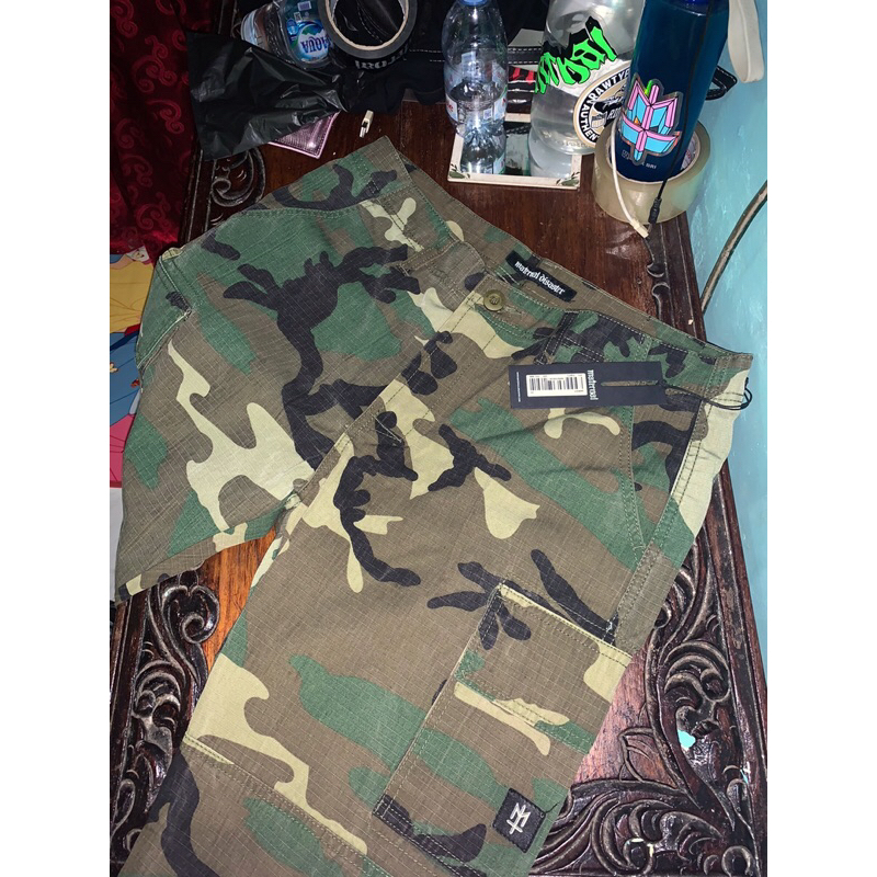 (SOLD) celana cargo camo maternal