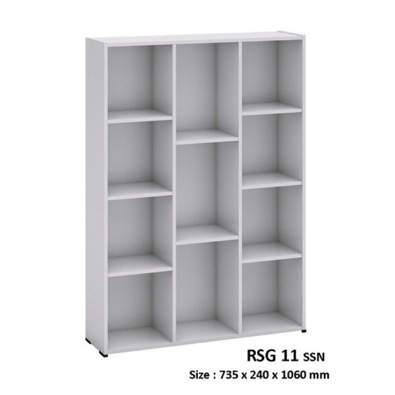 RAK SERBAGUNA LEMARI BUKU RAK BUKU LEMARI SERBAGUNA SUSUN KAYU