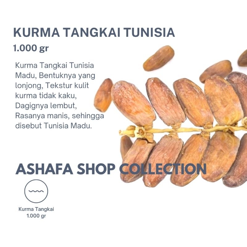 

OLEH-OLEH UMROH DAN HAJI KURMA TUNISIA TANGKAI ISI 1 KG, SANGAT LEZAT