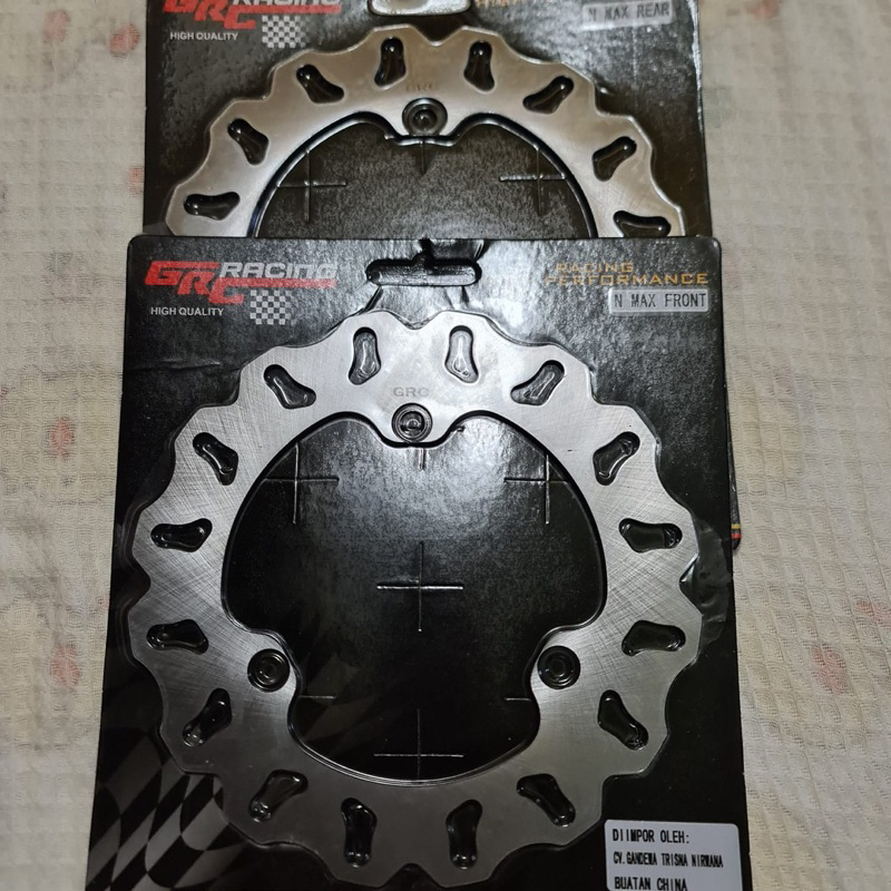 piringan cakram GERIGI variasi motor n max depan belakang / disk nmax / cakram nmax