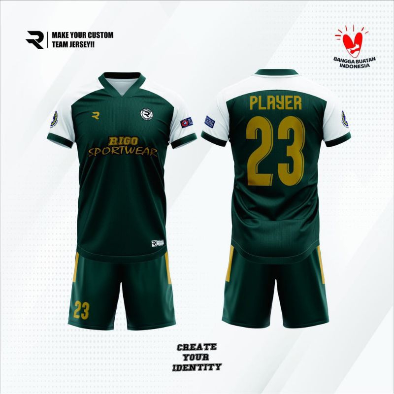 jersey pria custom futsal anak laki laki full printing