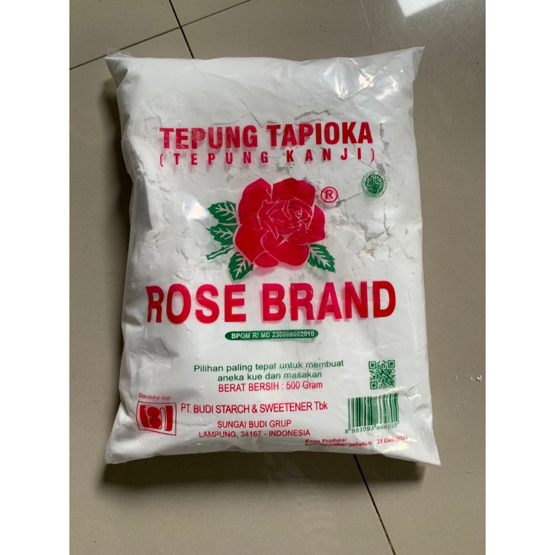 

Tepung Tapioka Rose brand 500gram