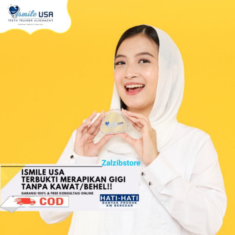 Perata Gigi Ismile USA / Perapi Gigi Original / Teethtrainer Aligment / Alat Perapih Gigi / Perapih 