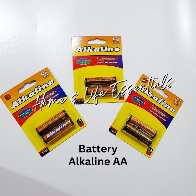 Baterai AA Alkaline Dynamax 2pc