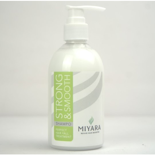 Miyara Shampoo - Strong &amp; Smooth Shampoo - Perawatan Rambut Rontok Masa Kini Original