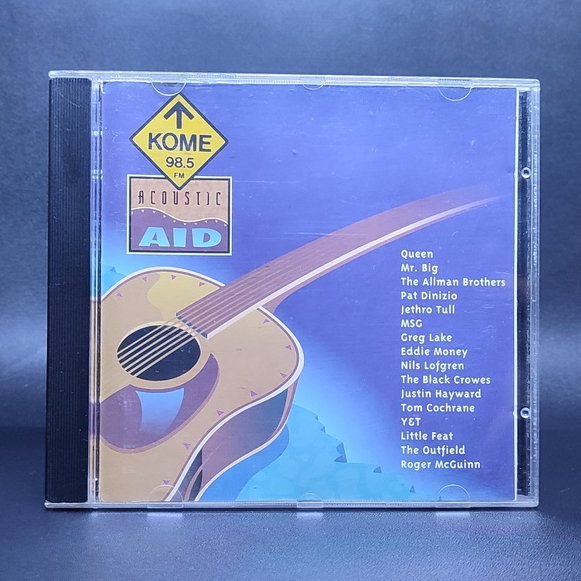 CD ACOUSTIC AID QUEEN MR BIG JETHRO TULL THE BLACK CROWES Y&T MSG