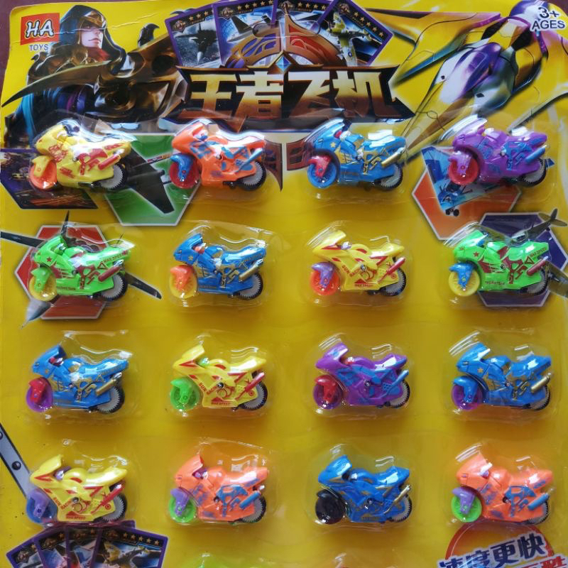 mainan motor gp spin go kecil / miniatur moto gp / mainan anak murah